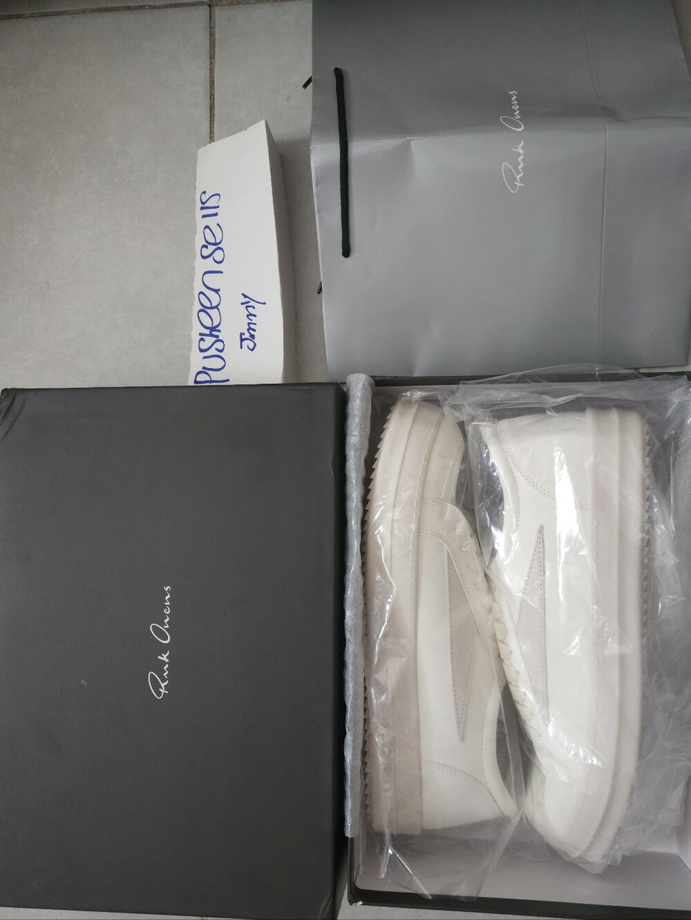 Rick owens Vans White